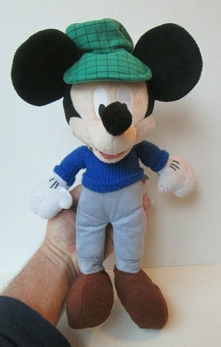 MICKEY MOUSE WEARING SWEATER SCARF HAT 