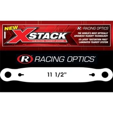 Racing Optics 10201C - Helmet Tearoff 11-1/2" Straight - Simpson Voyager