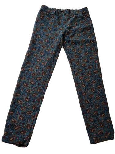 Zara Trafaluc Paisley Skinny Fit Pantaloni Taglia Small | eBay