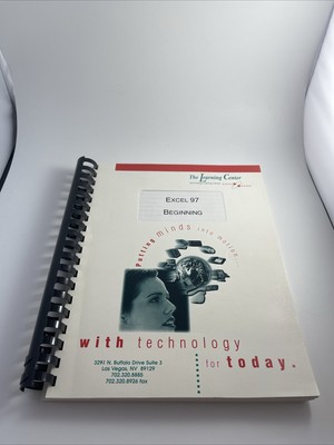 Microsoft Excel 97 by The Learning Center~ 212 pages