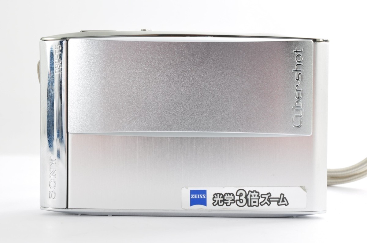 Sony Cyber-shot DSC-T5 Silver 5.1MP Japanese Only [Near Mint