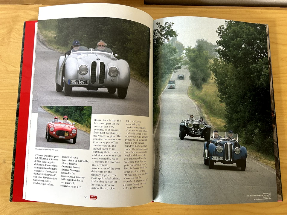 Book Mille Miglia - 2001 - Italian & English - 33.5 Cm X 23.5 Cm - Image 3 of 4