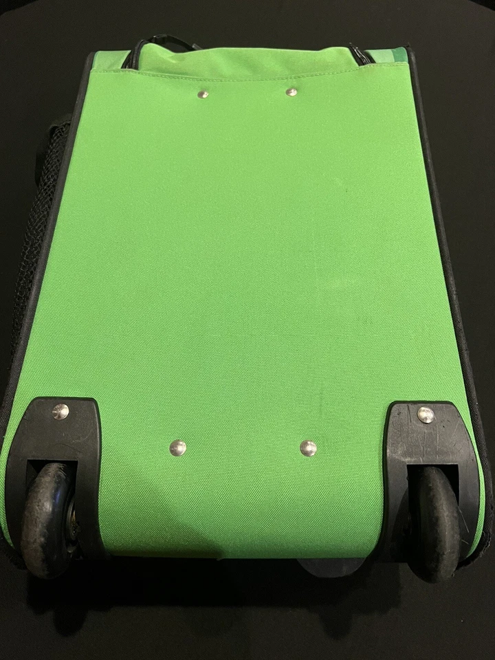 Maleta con ruedas Jinx 18"" verde Minecraft Creeper equipaje con asa extensible Foto 4 de 4