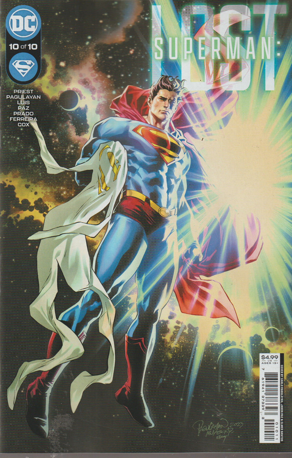 DC COMICS SUPERMAN LOST #10 MARCH 2024 1ST PRINT NM
