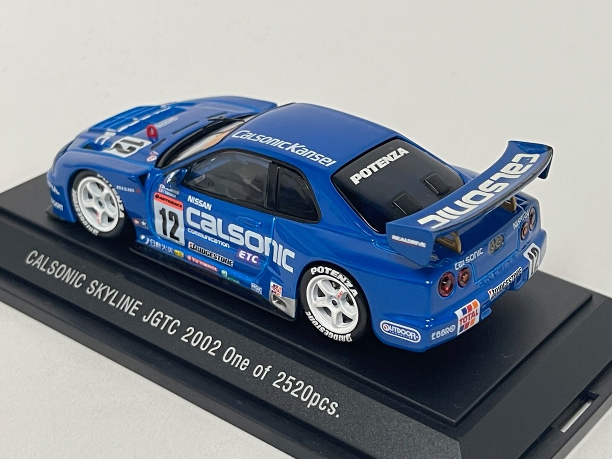 1/43 Ebbro Calsonic Nissan GT-R R34 JGTC 2002 car #12 #335