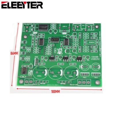 CS8416+CS4398+CM102S USB DAC PCB Board +IC Including All Patch Components