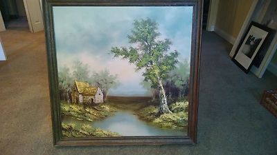 Signed Original Oil Landscape by Artist J. Medina | eBay