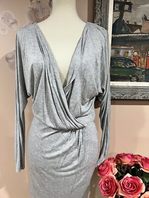 grey hippie dress Boho-Chic Grey Maxi Dress Small