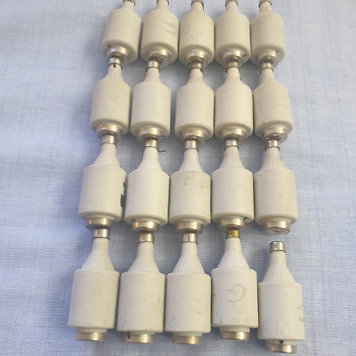 20Schmelzeinsatz E27 10A 500V träge  DDR u,a Herstell Schmelzsicherung Rot DTII