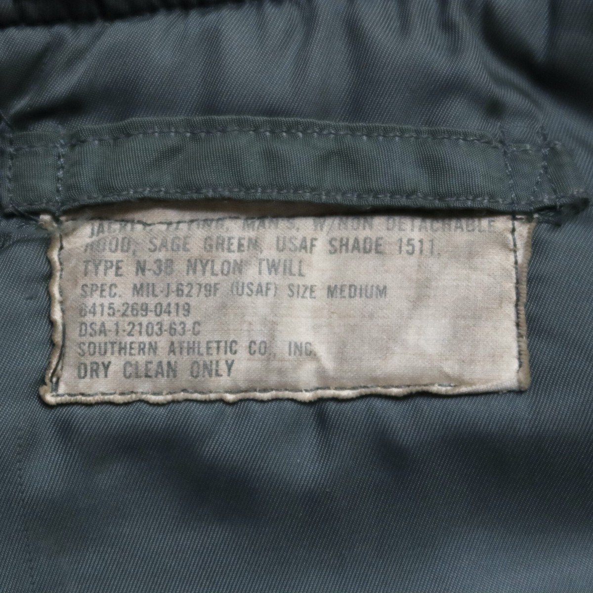 Vintage 60s USAF US Air Force N-3B Parka Flight Jacket Vintage 60s USAF US Air Force N-3B Parka Flight Jacket