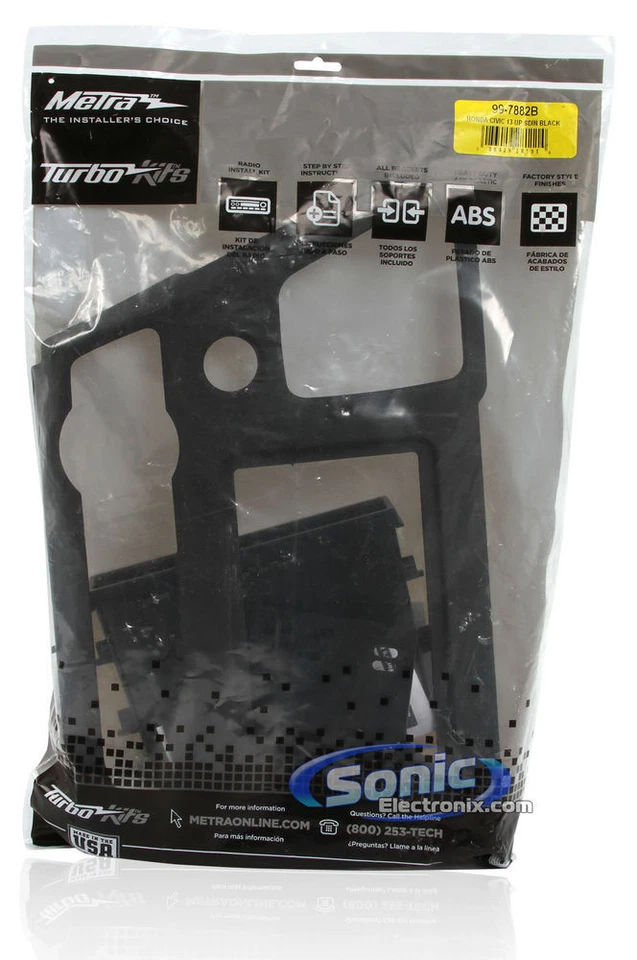 Metra 99-7882B Single DIN Car Installation Kit for 2013-Up Honda Civic Vehicles - Image 4 of 4