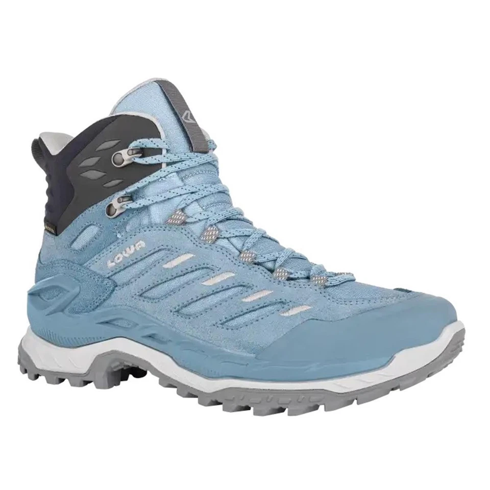 Lowa Innovo GTX Mid Ws eisblau hellblau Trekkingschuhe Wanderschuhe Damen