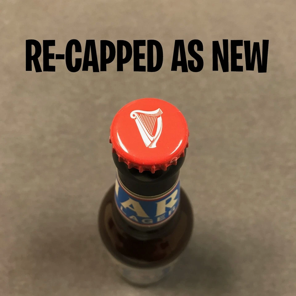 nice HARP LAGER beer TAP HANDLE bottle BAR MARKER pull kegerator GUINNESS - Image 2 of 3