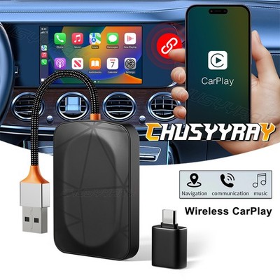 For 2016-2024 Volvo XC90 Wireless Carplay box Android Auto Adapter