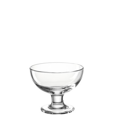 Leonardo Cucina Eisschale mit Stiel 6er Set Glasschale Schale Glas