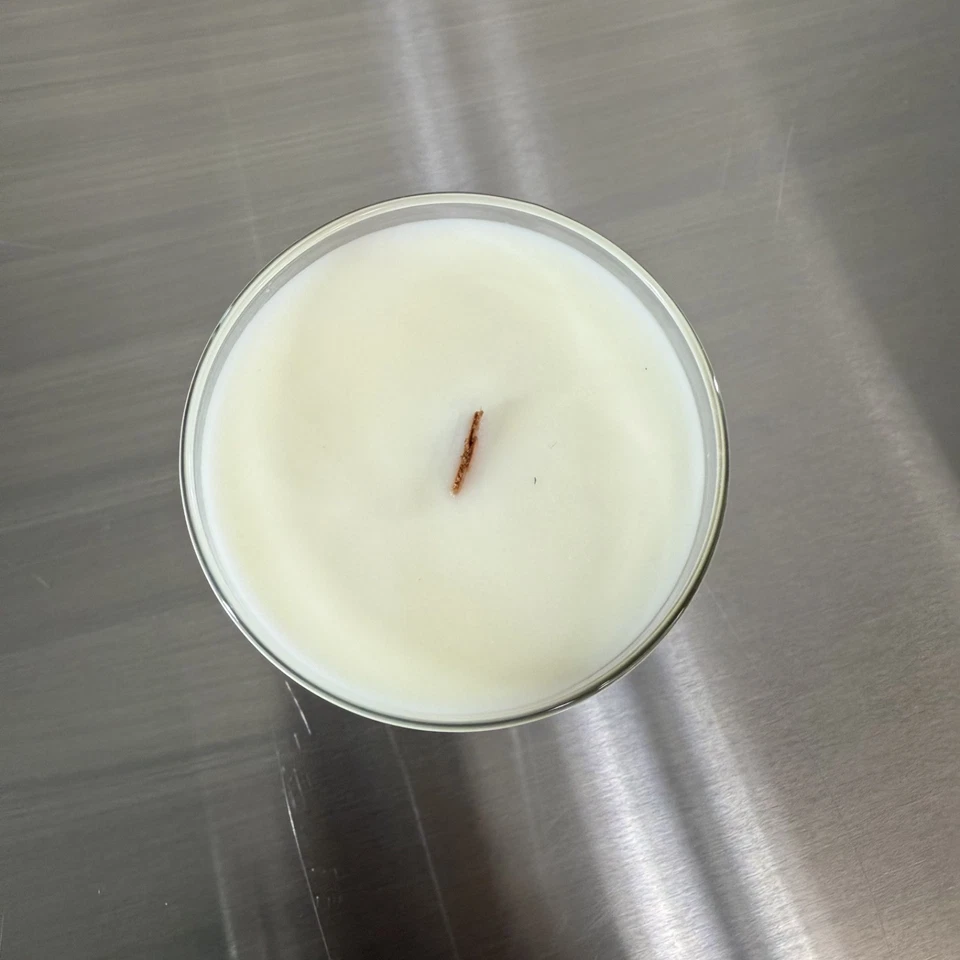 Vela Personalizada 9 OZ Cera Vela de Soja Mecha de Madera Perfumada Negroni Regalo Humor Tapa Foto 4 de 4