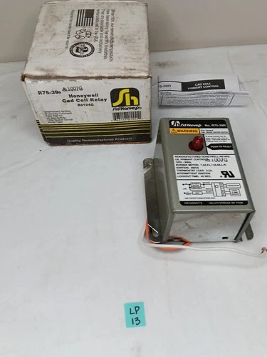 Sid Harvey R75-39R, Honeywell R8184G Burner Control CAD Cell Relay, 45 Sec.