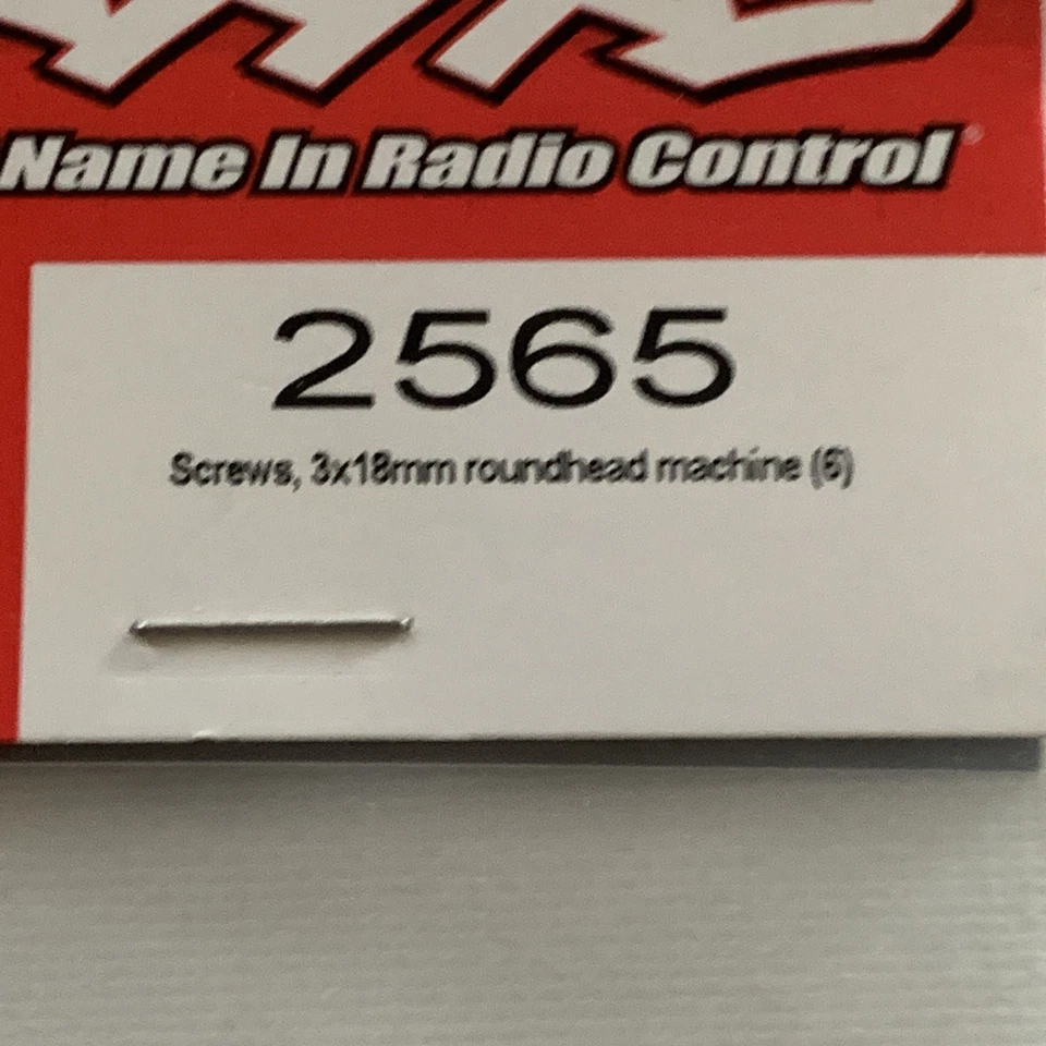 Traxxas Roundhead Screws 2565 NEW - Image 2 of 3