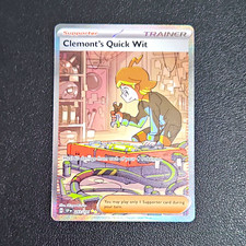 Clemont's Quick Wit 243/191 Pokemon Surging Sparks Special Illustration Rare EN on eBay