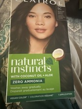 Clairol Natural Instincts Haircolor 5C Medium Brown Ammonia Free 2 Count