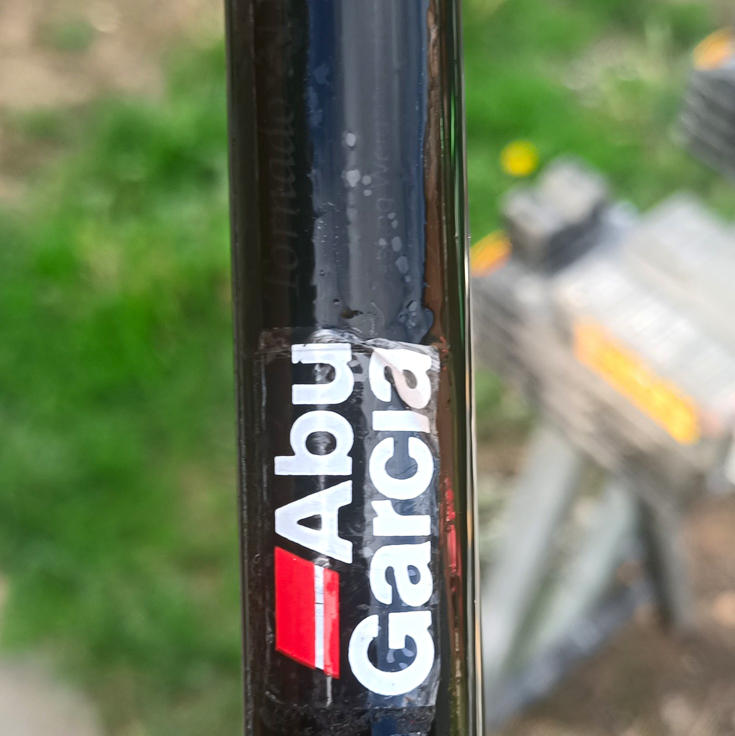 Abu Garcia Black 2 Piece Fishing Rod Unisex Adults Set Includes Fishing Rod