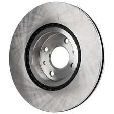 Disc Brake Rotor For 2012-2019 Fiat 500 Front Left or Right Solid 1 Pc