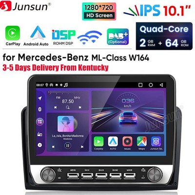For Mercedes Benz W164 X164 2+64G Android15 Carplay Car Stereo Radio GPS Navi BT