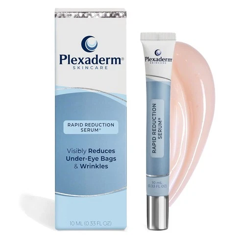 Plexaderm Rapid Reduction Eye Serum - Visibly Reduces Under-Eye Bags, Wrinkles