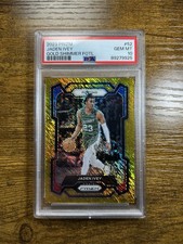 2023-24 Prizm Jaden Ivey Gold /10 Shimmer FOTL Prizm PSA 10 Pop 3 Bulls