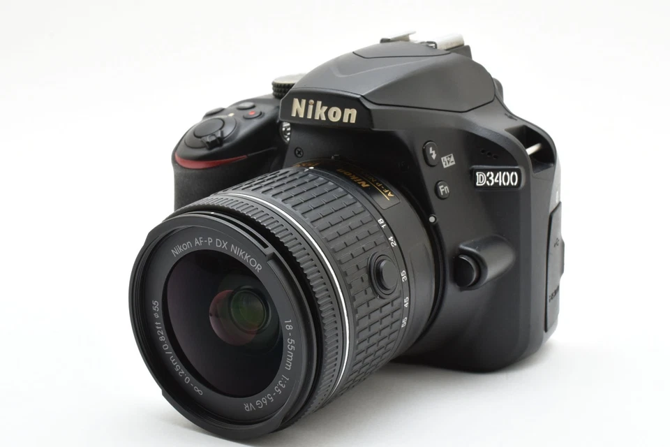 [Near Mint] Nikon D3400 DSLR Camera 7808clicks w/ AF-P 18-55mm Lens - Image 2 of 4