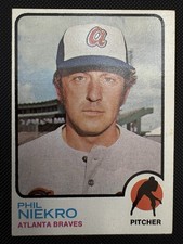 1973 Topps - Phil Niekro #503 HOF Braves