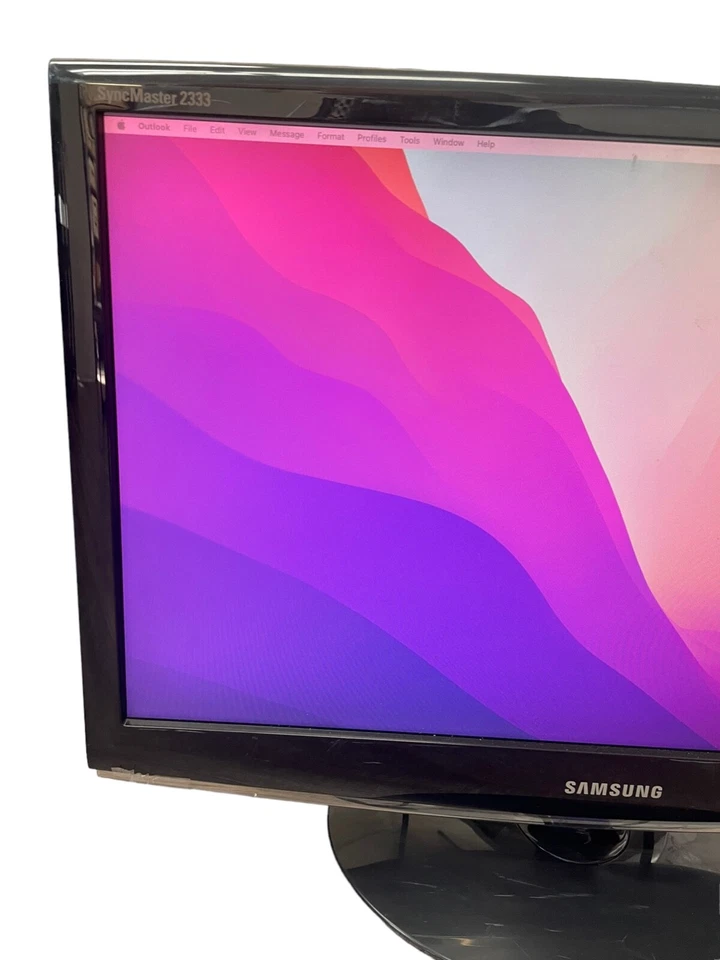 Samsung SyncMaster 2333SW 23" Widescreen LCD Computer Display - Image 2 of 4