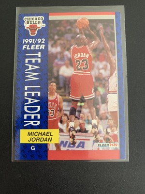 michael jordan fleer team leader