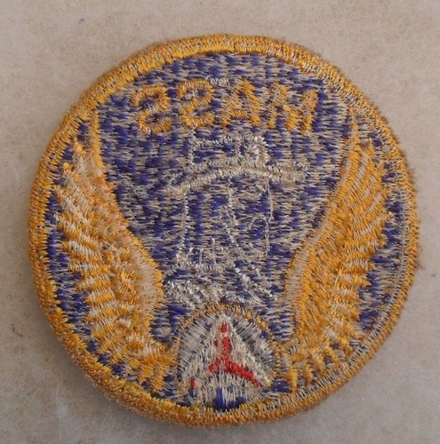 1950/60'S "MASS" CIVIL AIR PATROL (C.A.P.) PATCH BESTICKT SCHNITTKANTE - Bild 2 von 2
