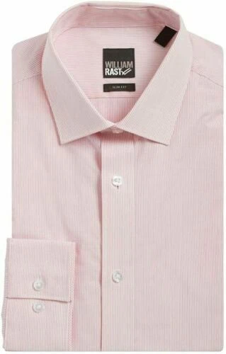 Vestido a rayas de mezcla de algodón William Rast camisas para hombres