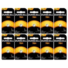 Duracell Lr44 6 1 5v Alkaline Coin Batteries 10 Count For Sale Online Ebay