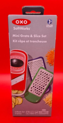 OXO Softworks Stahl Mini Reibe und Zerkleinerer - Mehrfarbig