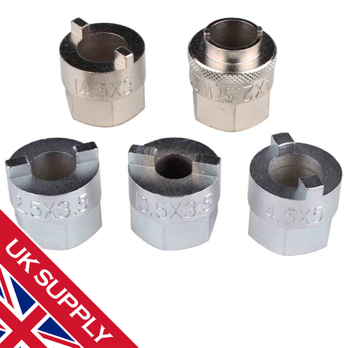 Strut Nut Tool 5pc Set Spreader Set VAG VW Audi Mercedes Repair Refit