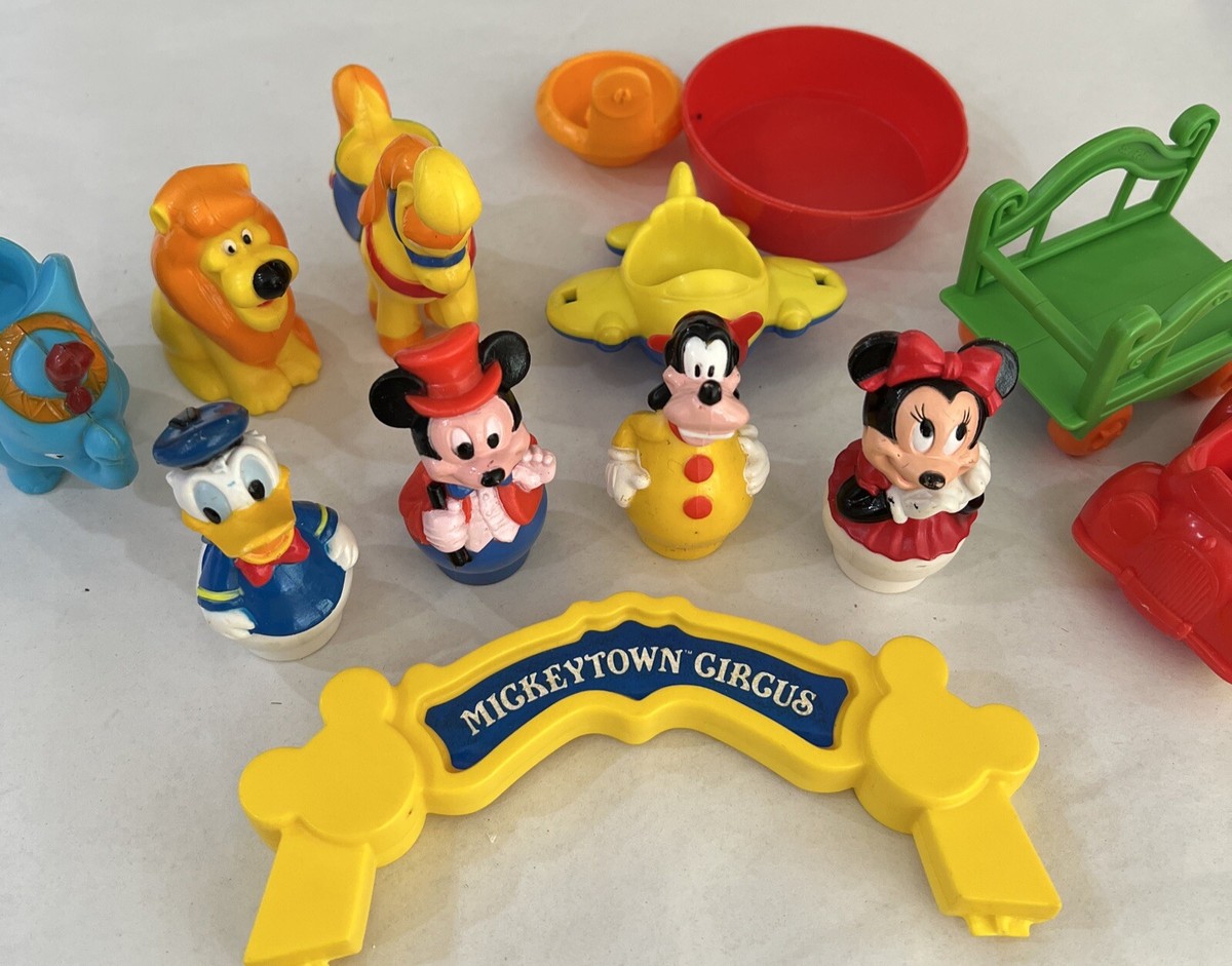 Disney Mickeytown Circus Playset 1989 Mattel Replacement Figures