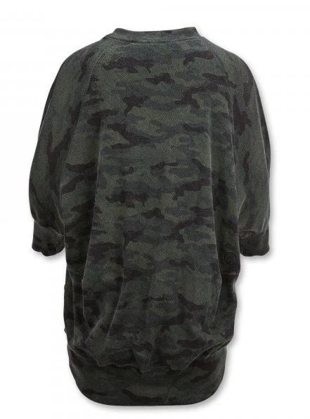 NWT WOMENS VOLCOM WILLOW PULLOVER FLEECE $60 S dark camo french terry logo - Image 2 of 2