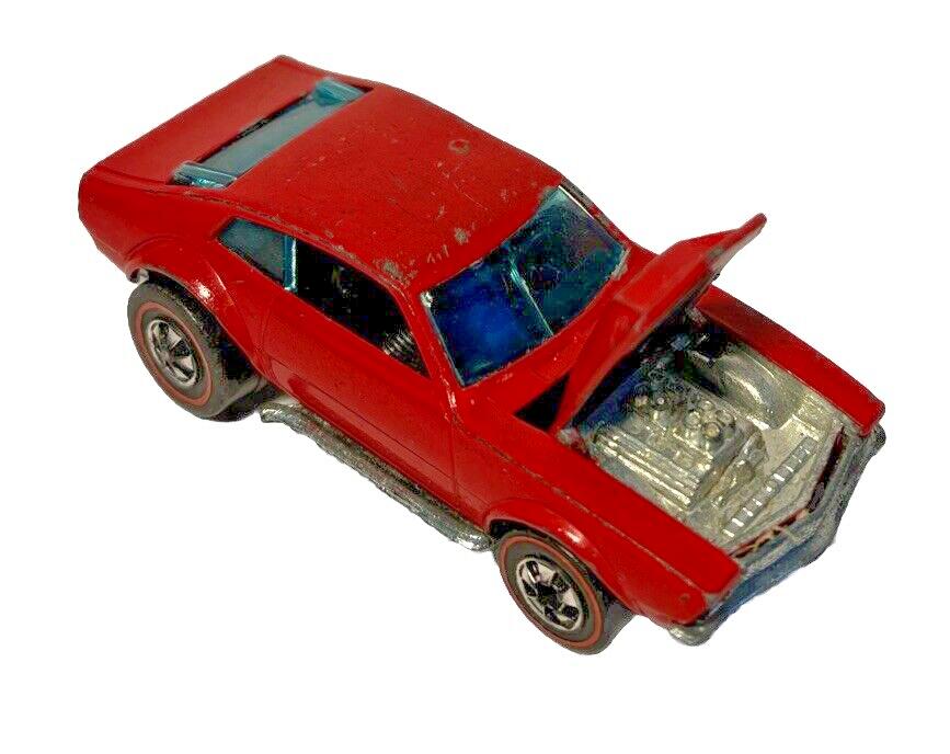 Hot Wheels Redline Street Snorter 1969 Red Hong Kong, 164 DieCast (B76