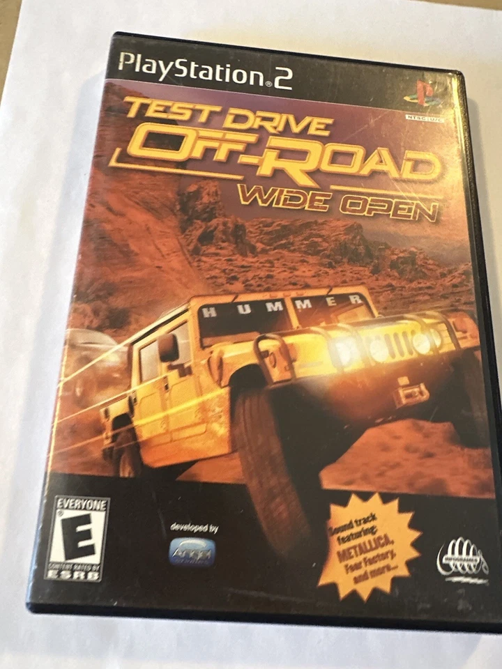 Test Drive Off-Road: Wide Open (Sony PlayStation 2, 2001) CiB With Manual Game - Image 2 of 4
