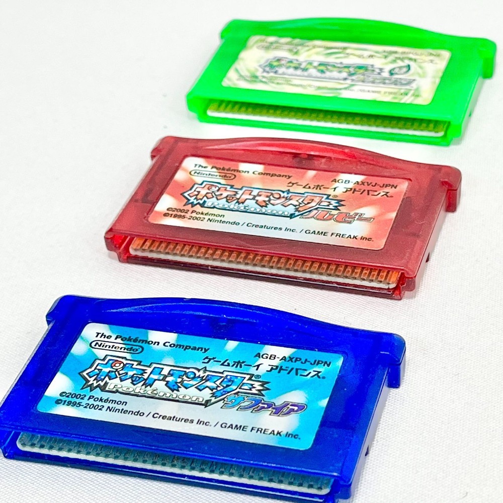 Pokemon Emerald Ruby Sapphire Gameboy Advance GBA  w/ BOX