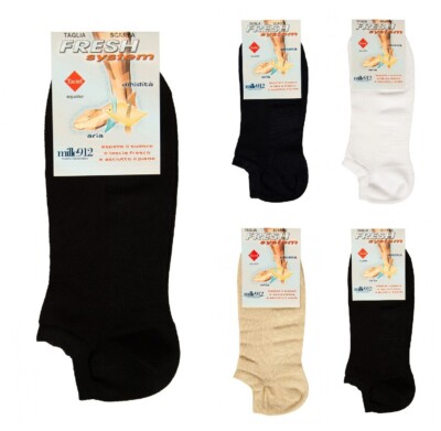 CIOCCA Unterknöchelsocken Unisex Fresh System leitet Schweiß ab und lässt den Fu