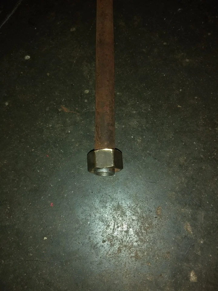 Massey Harris 22 Tractor Live Hydraulic Pump Line MH Steel oil Line part - Image 2 of 4