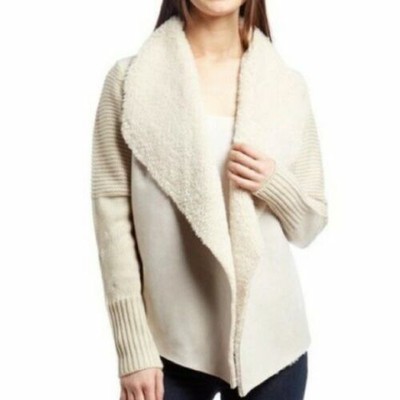 beige sweater jacket