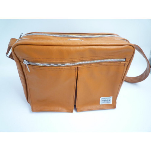 Good Condition] PORTER Shoulder Bag Yoshida Bag Caramel