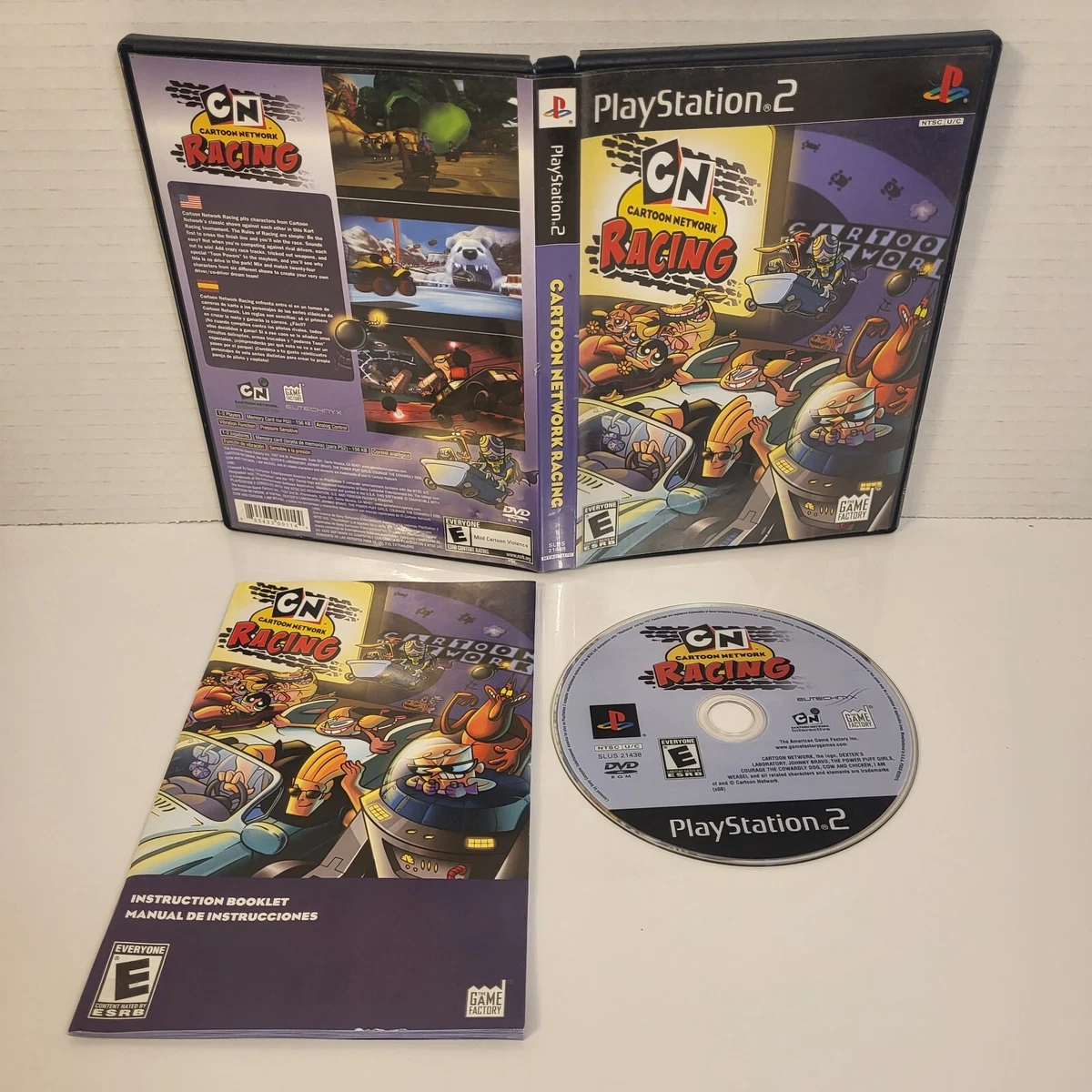 Cartoon Network Racing (Sony PlayStation 2, 2006) Complete