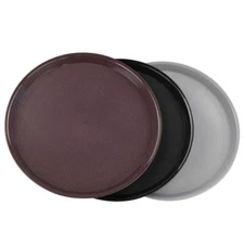 Plastic Round Serving Trays 3 Packs