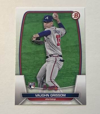 2023 Bowman Vaughn Grissom RC #42 Atlanta Braves
